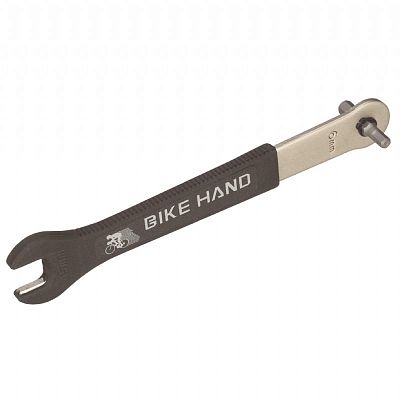 Превью  Ключ для снятия педалей BIKEHAND YC-160 (с резиновой ручкой)